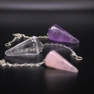 Faceted Crystal Pendulums - Gift Shop