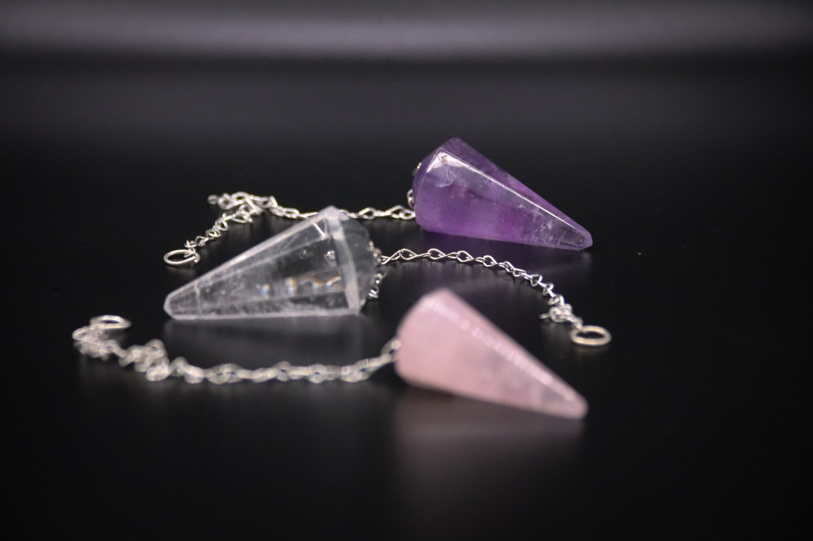 Faceted Crystal Pendulums - Gift Shop