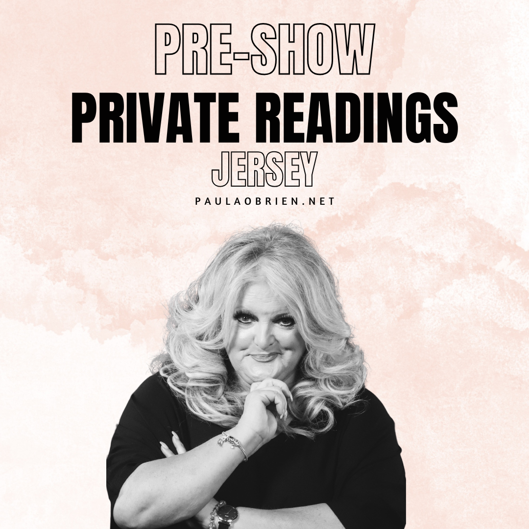 Paula Obrien Pre-Show Private Reading Jersey 29th of April 2026